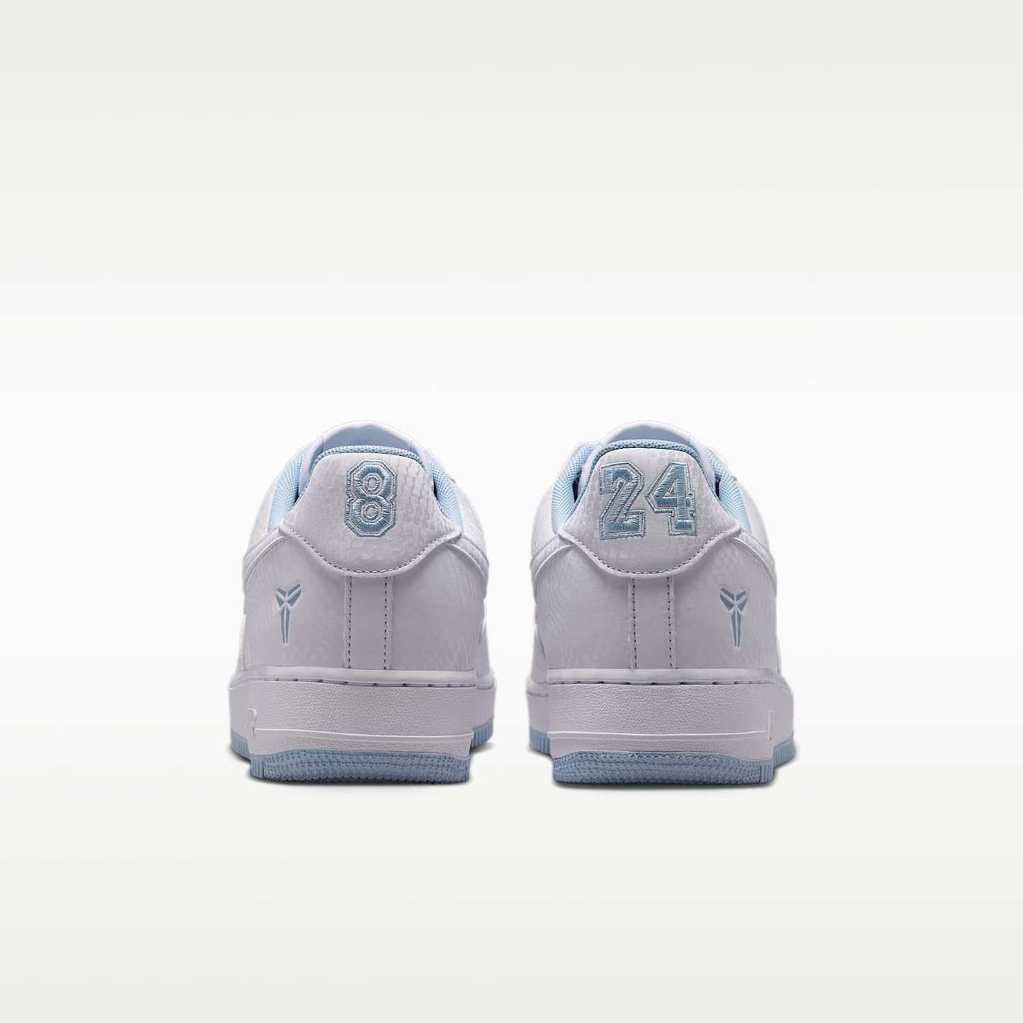 Kobe Air Force 1 Low Schuh (Herren) – Weiß/Armory Blue