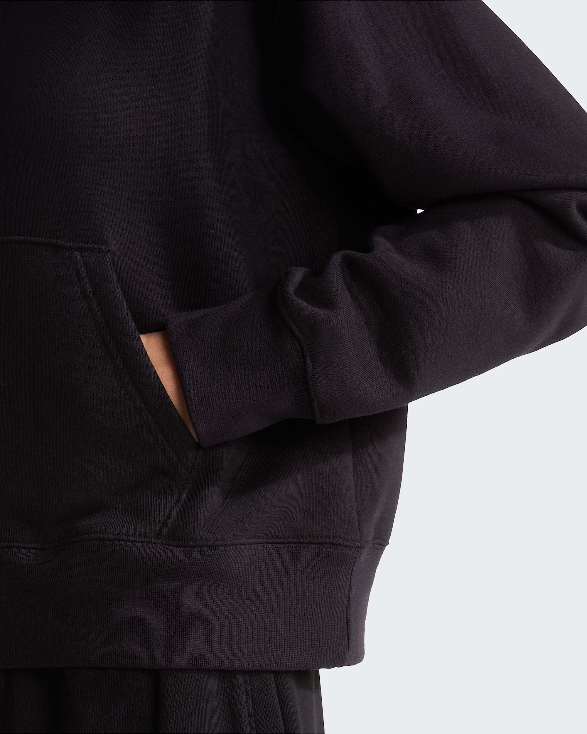 TNF™ Essential Simple Dome Boxy Oversized Hoodie Damen – TNF Black