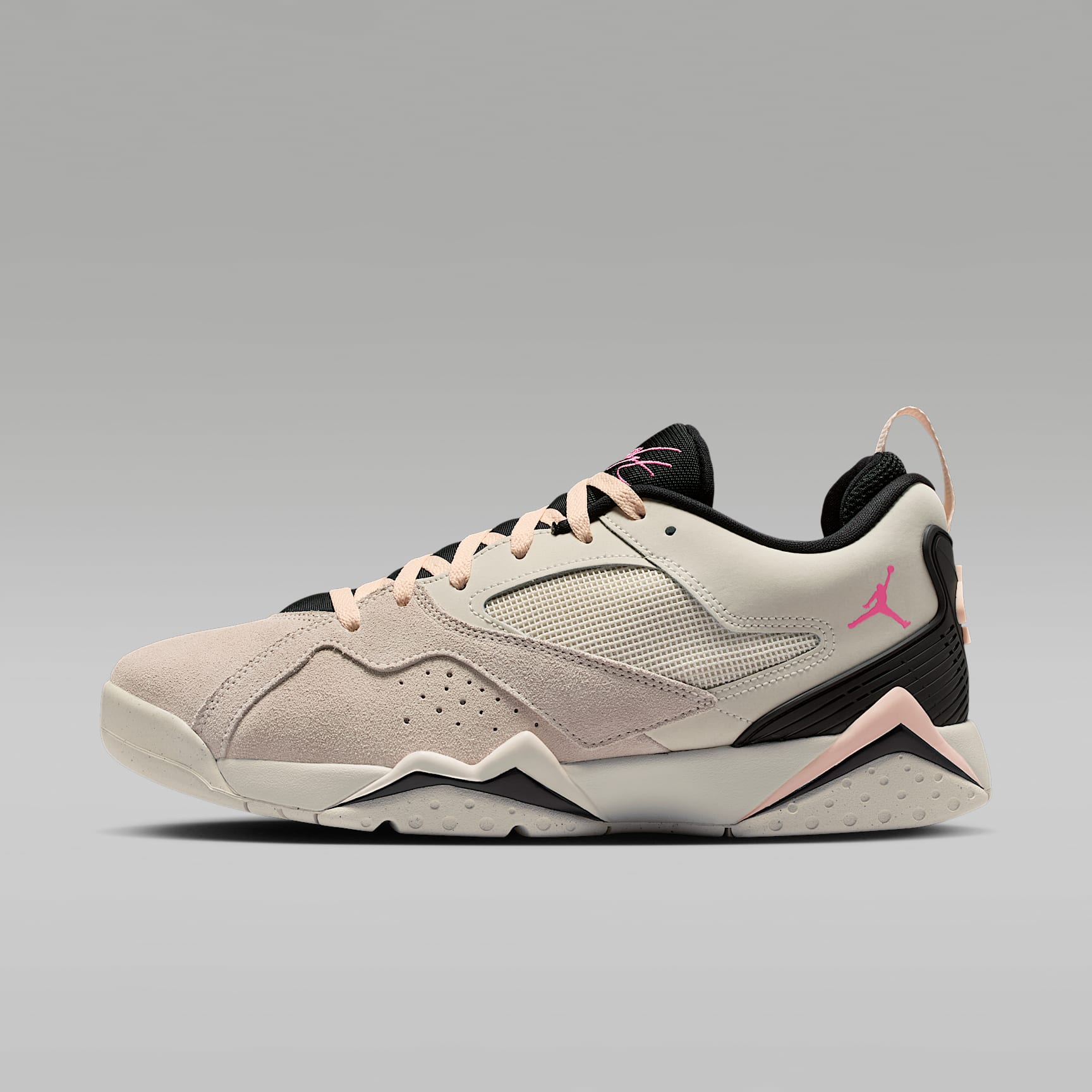 Air Jordan MVP 92 Schuh (Herren) – Pale Ivory/Schwarz/Crimson Tint/Pinksicle