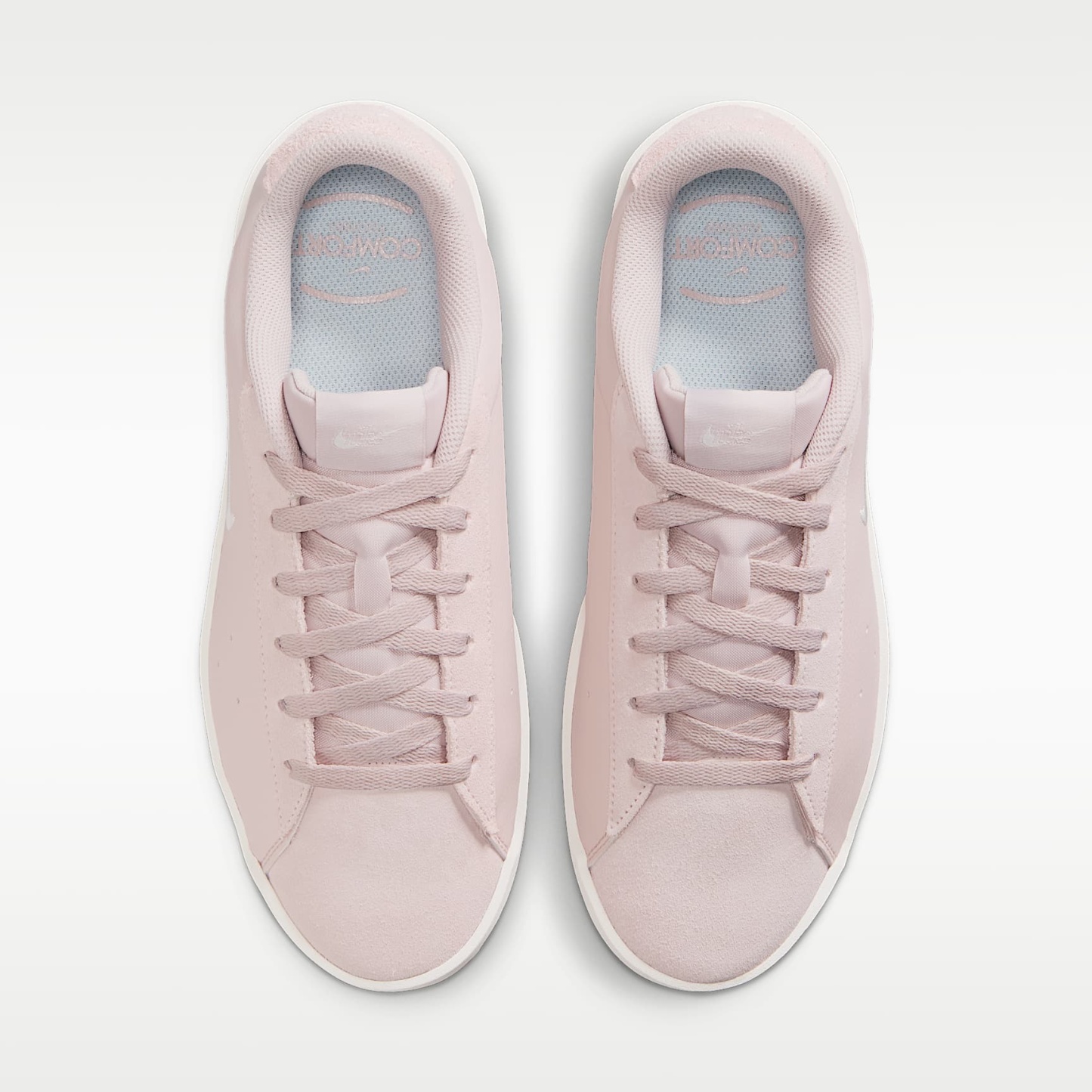 Nike Court Heritage Damenschuh – Pearl Pink/Summit White/Summit White