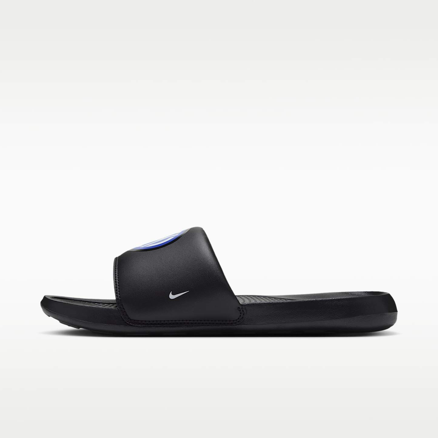 Inter Mailand Victori One Nike Slides (Herren) – Schwarz/Multi-Color/Weiß
