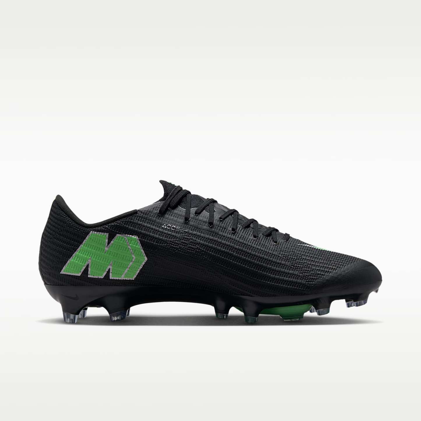 Nike Mercurial Superfly 11 Elite Low-Top-Fußballschuh für Kunstrasen – Schwarz/Schwarz/Illusion Green