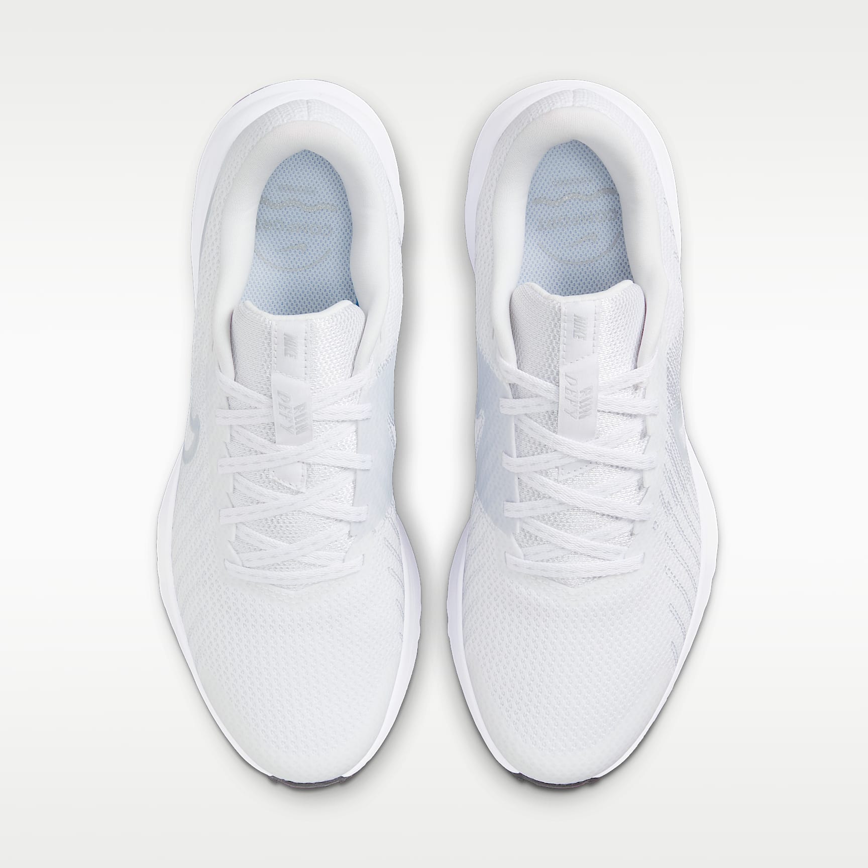 Nike Run Defy Straßenlaufschuh (Damen) – Weiß/Schwarz/Pure Platinum