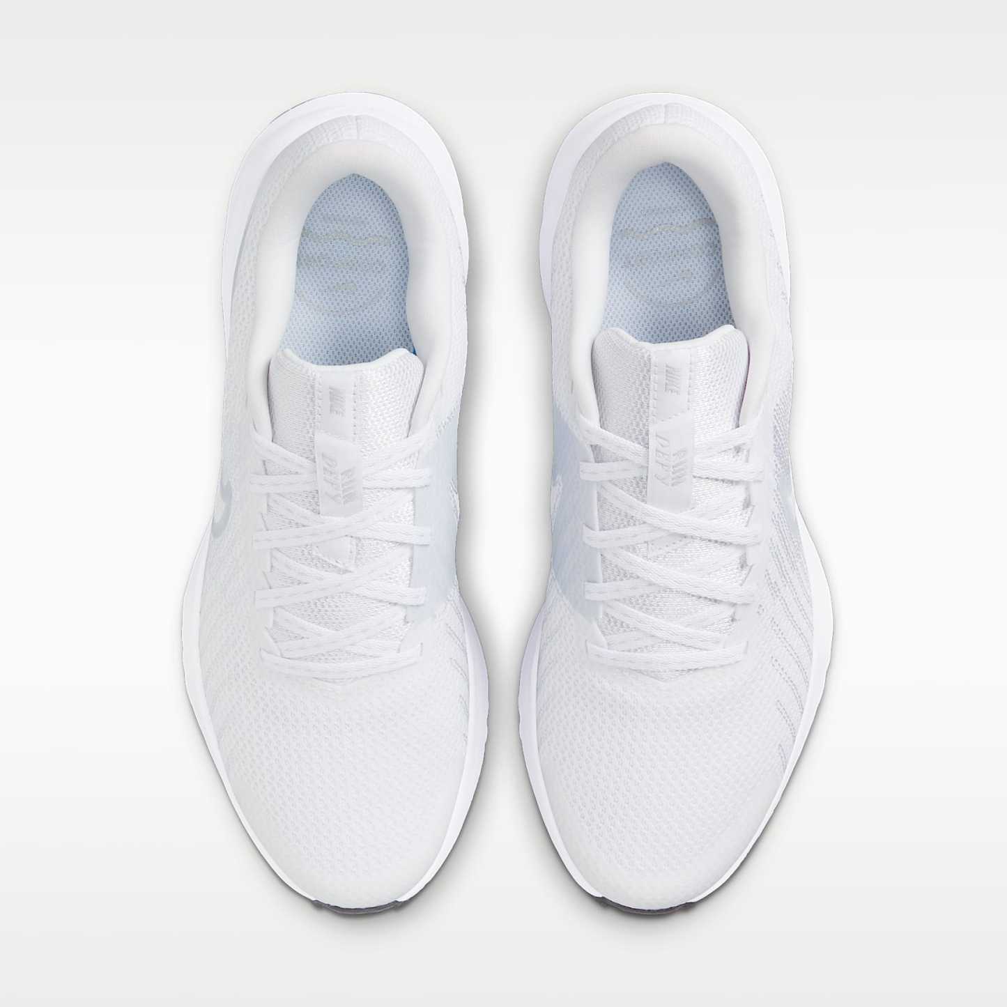 Nike Run Defy Straßenlaufschuh (Damen) – Weiß/Schwarz/Pure Platinum