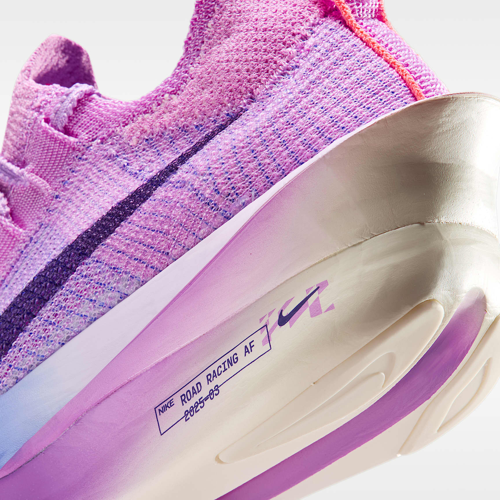 Nike Alphafly 3 Damen-Straßenlaufschuh für Wettkämpfe – Fuchsia Glow/Bright Violet/Sapphire/Purple Dynasty