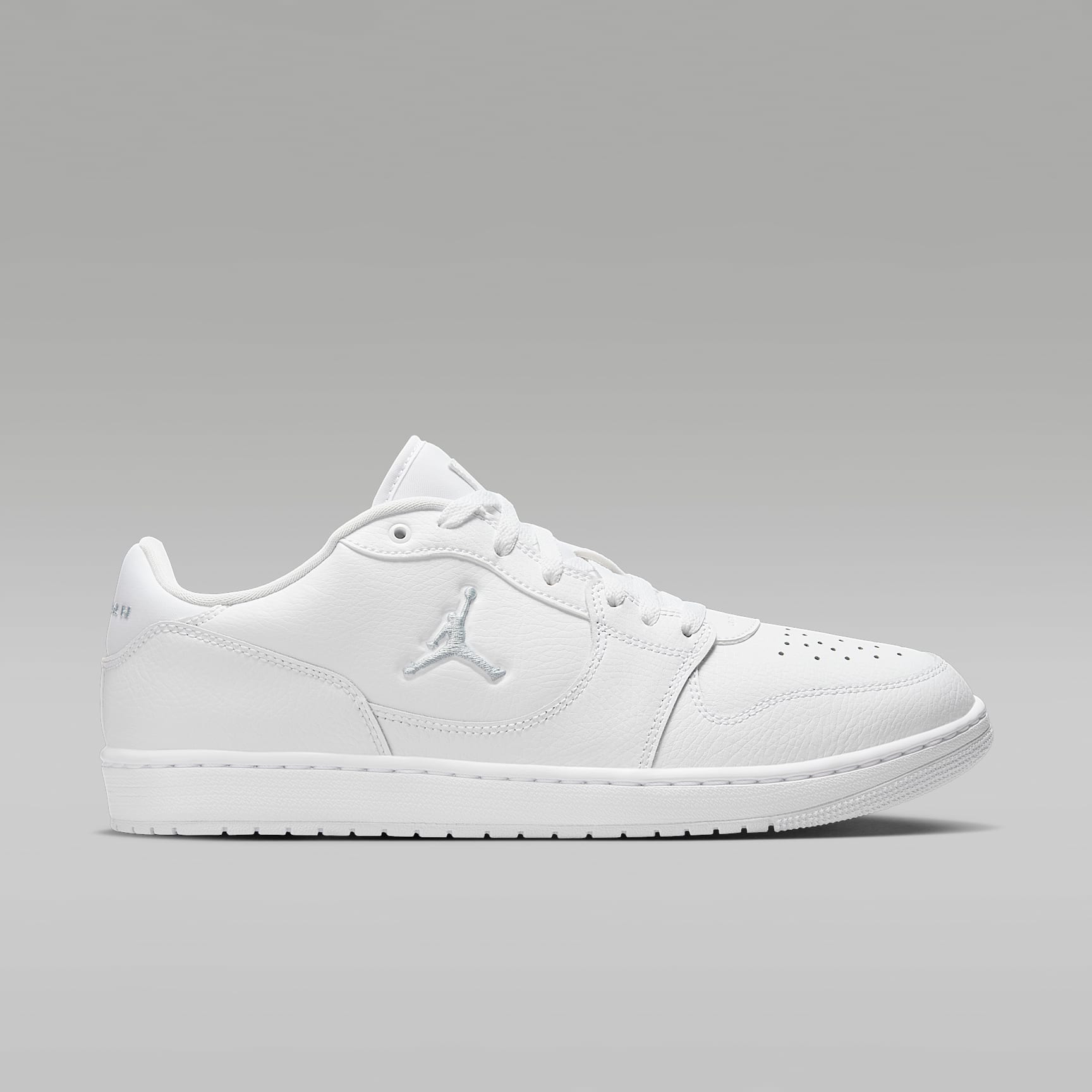 Jordan Court Connect Low Herrenschuhe – Weiß/Pure Platinum