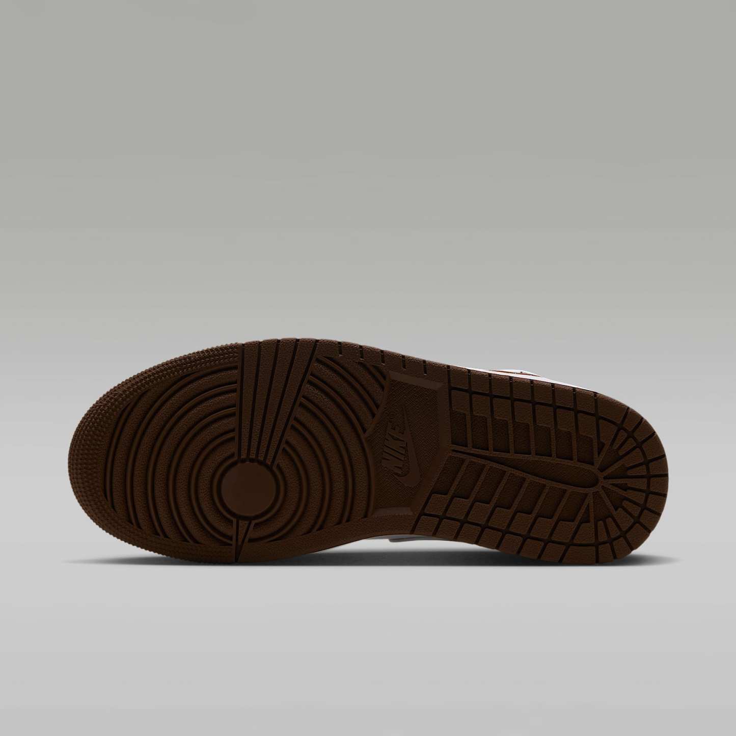 Air Jordan 1 Mid Schuh (Damen) – Weiß/Cacao Wow/Cacao Wow