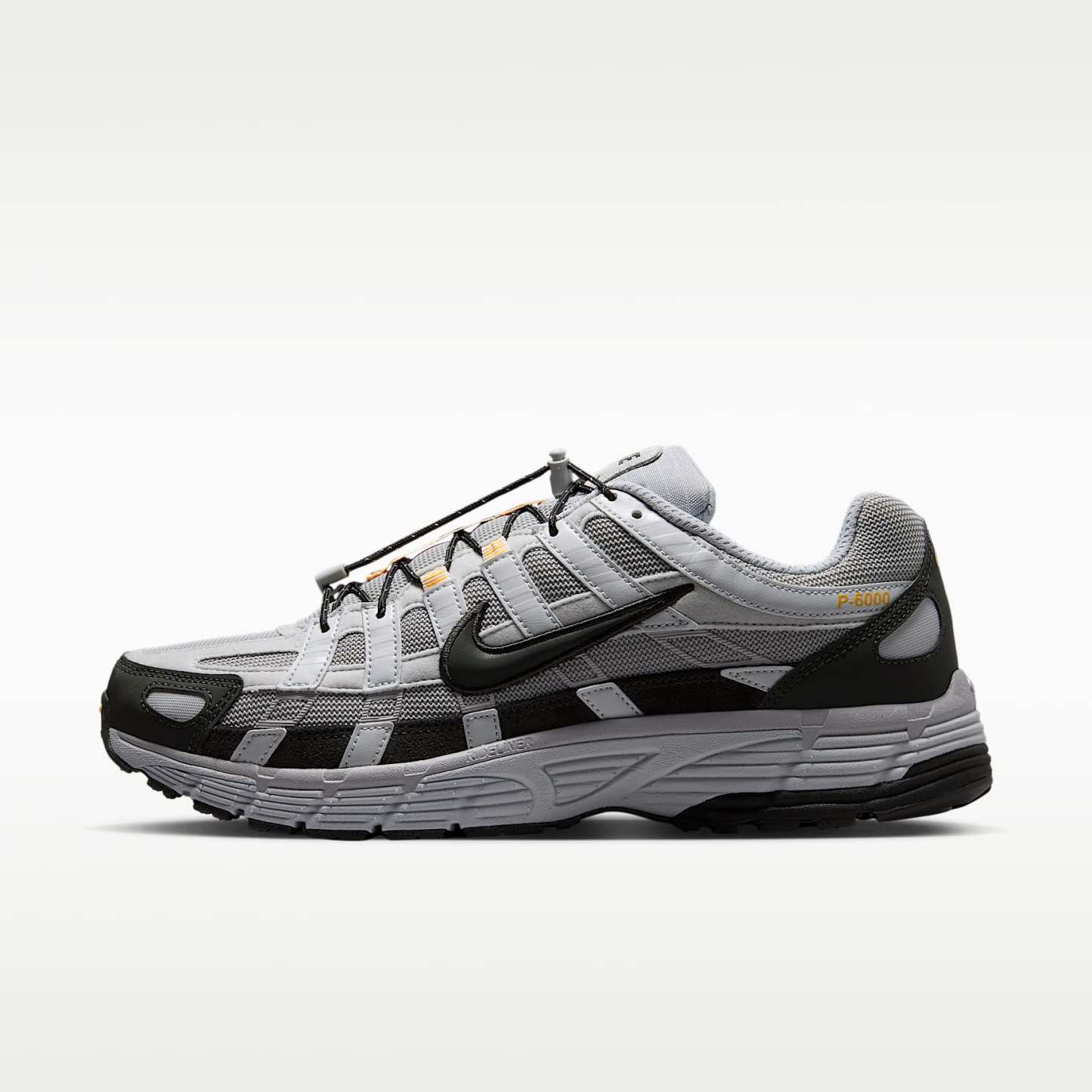 Nike P-6000 Schuh (Herren) – Grey Fog/Photon Dust/Laser Orange/Newsprint