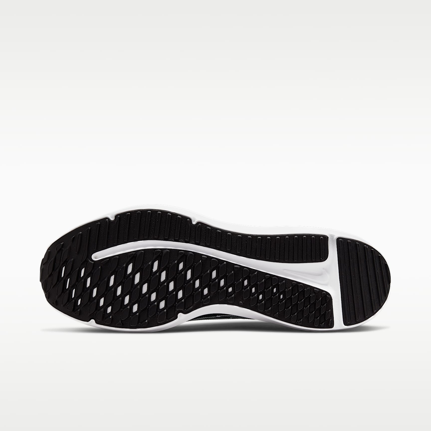 Nike Downshifter 12 Herren-Laufschuh – Schwarz/Dark Smoke Grey/Pure Platinum/Weiß