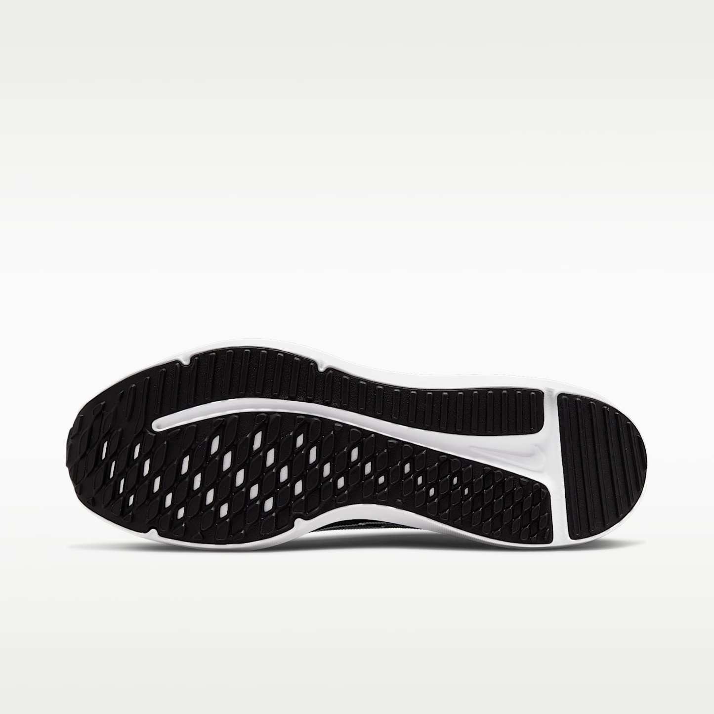 Nike Downshifter 12 Herren-Laufschuh – Schwarz/Dark Smoke Grey/Pure Platinum/Weiß