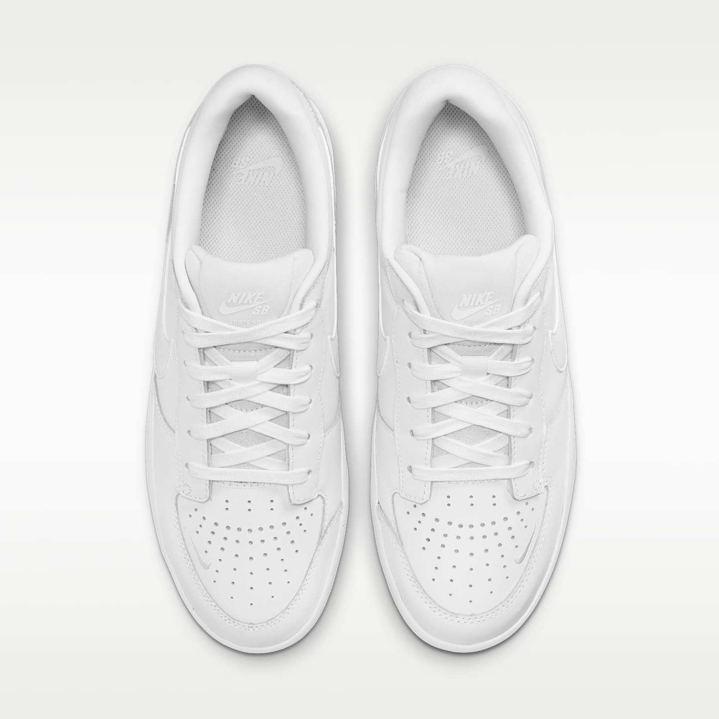 Nike SB Force 58 Premium Skateboard-Schuh – Weiß/Weiß/Weiß/Weiß