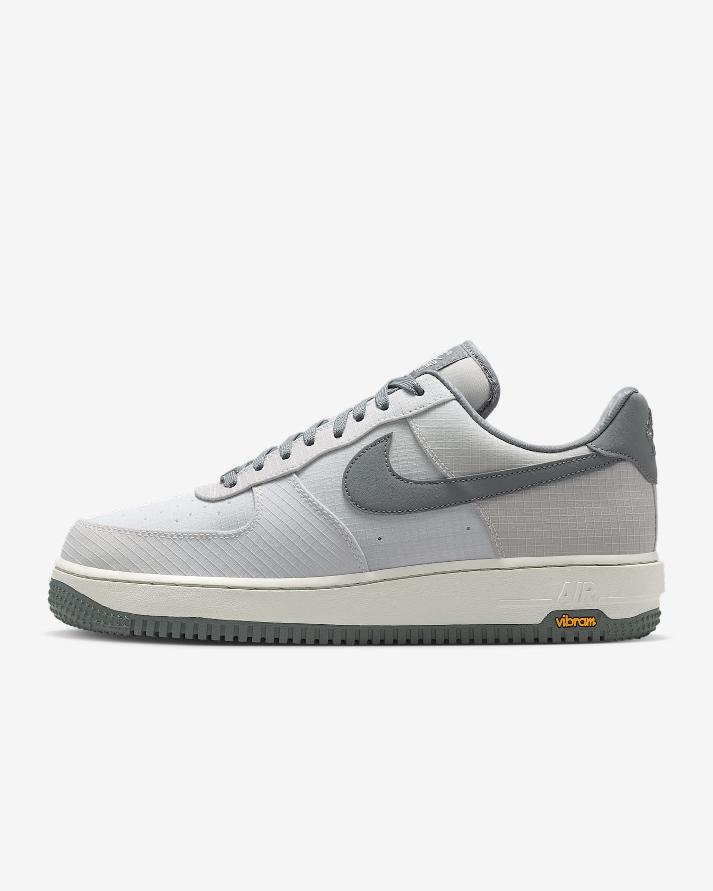 Nike Air Force 1 ’07 LX Vibram Herrenschuhe – Summit White/Light Bone/Speed Yellow/Smoke Grey