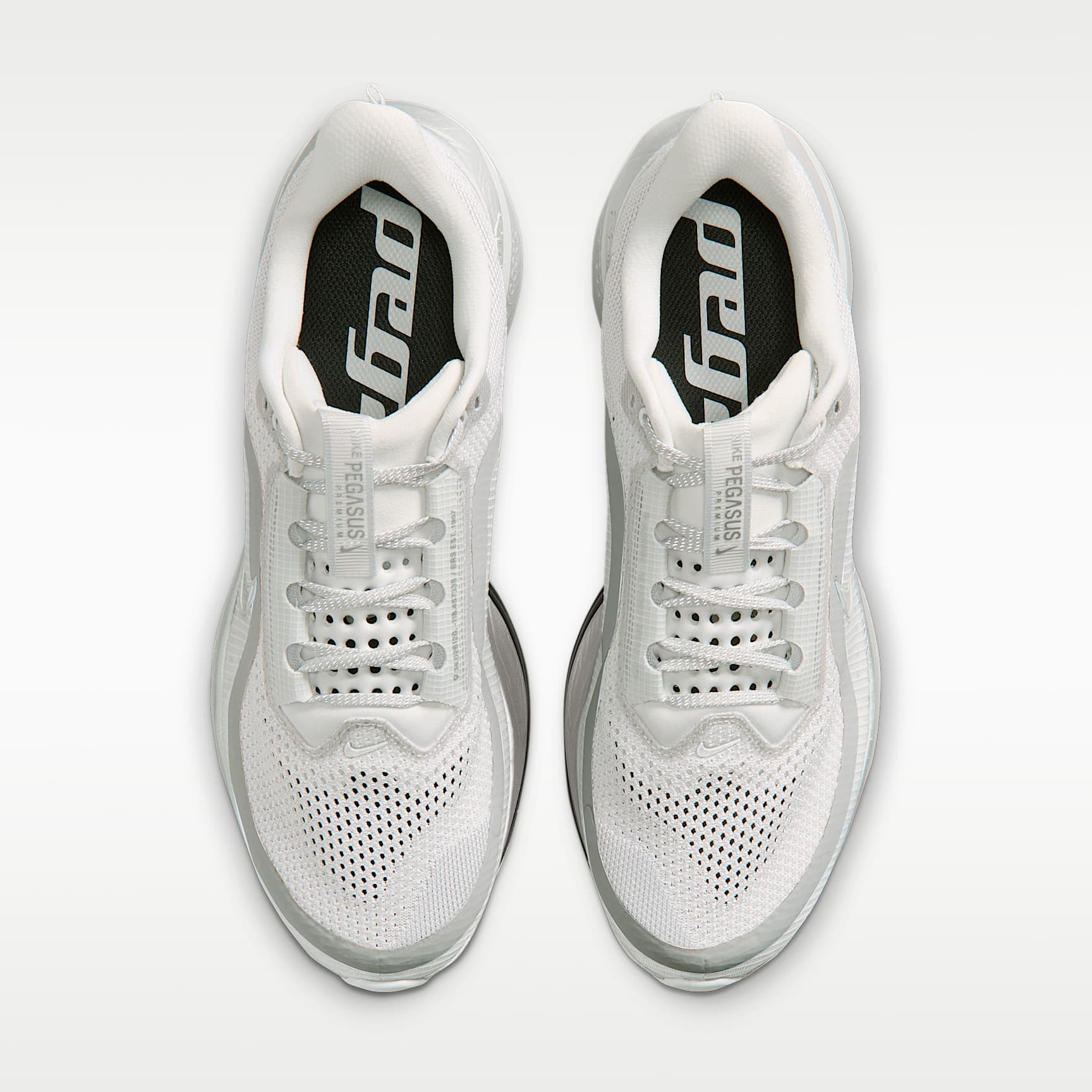 Nike Pegasus Premium Straßenlaufschuh (Herren) – Photon Dust/Schwarz/Metallic Silver