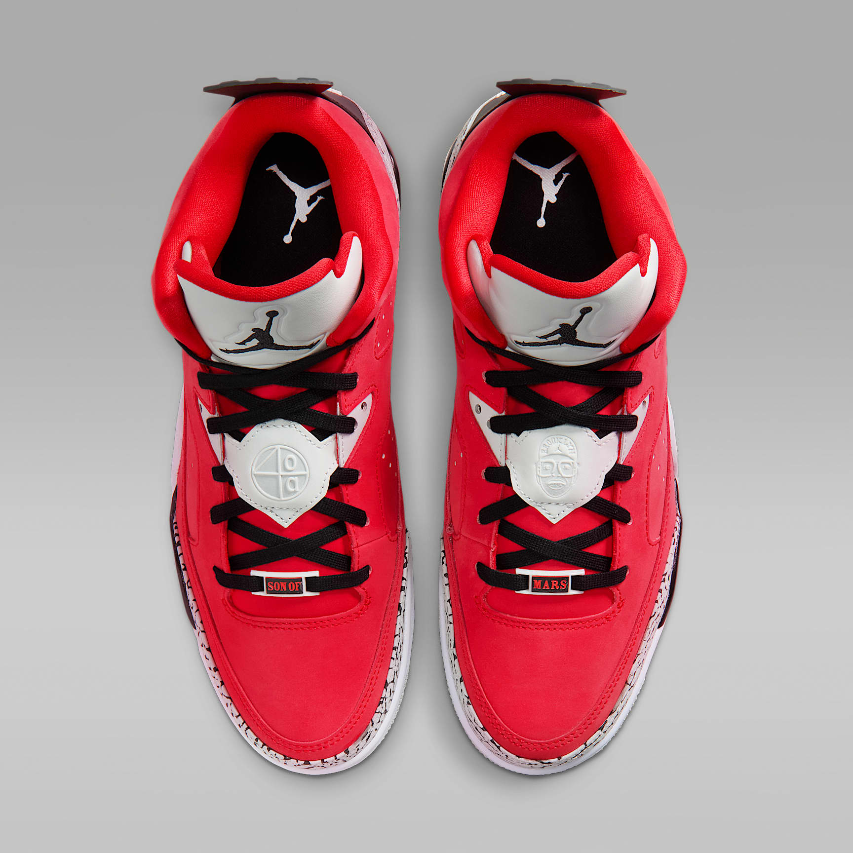 Jordan Son of Mars Low Herrenschuh – Fire Red/Grey Mist/Weiß/Schwarz