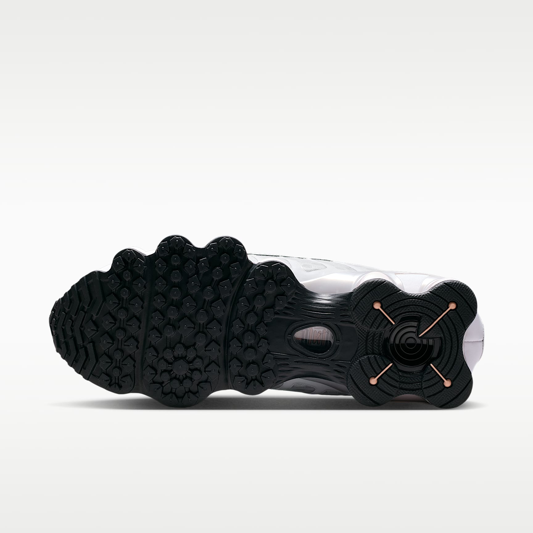 Nike Shox TL Schuh (Damen) – Neutral Grey/Metallic Silver/Schwarz/Pearl Pink