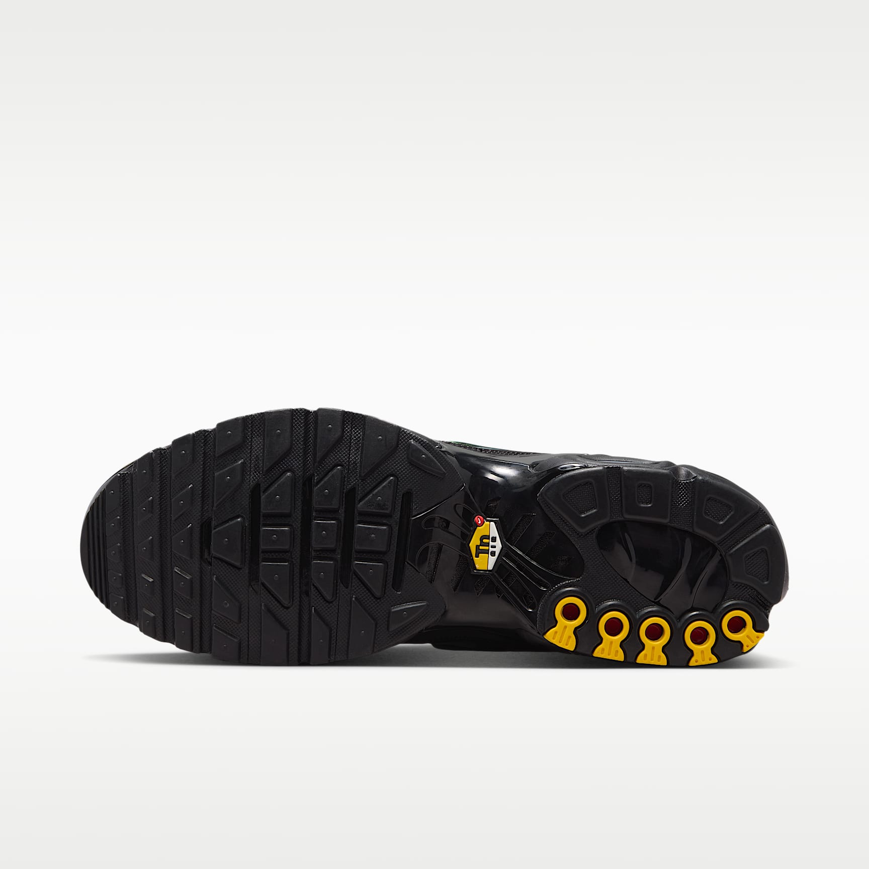 Nike Air Max Plus Premium Schuh (Herren) – Schwarz/Multi-Color/Anthracite/Schwarz