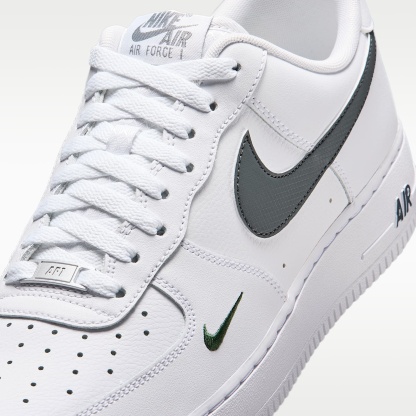 Nike Air Force 1 '07 Schuh (Herren) – Weiß/Fir/Cool Grey/Cool Grey