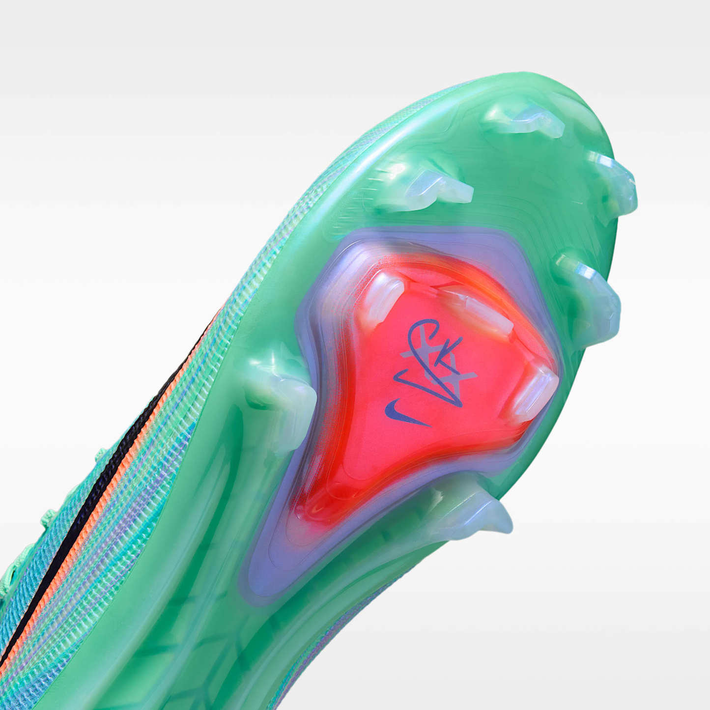 Nike Mercurial Superfly 11 Elite „Sam Kerr“ Low-Top-Fußballschuh für normalen Rasen – Green Glow/Fuchsia Dream/Lagoon Pulse/Schwarz