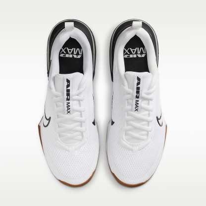 Nike Air Max Alpha Trainer 6 Workout-Schuh (Herren) – Weiß/Schwarz/Gum Medium Brown/Weiß