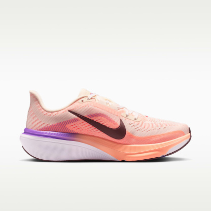 Nike Pegasus 42 Straßenlaufschuh (Damen) – Chalk/Orange Pulse/Bright Violet/Tattoo