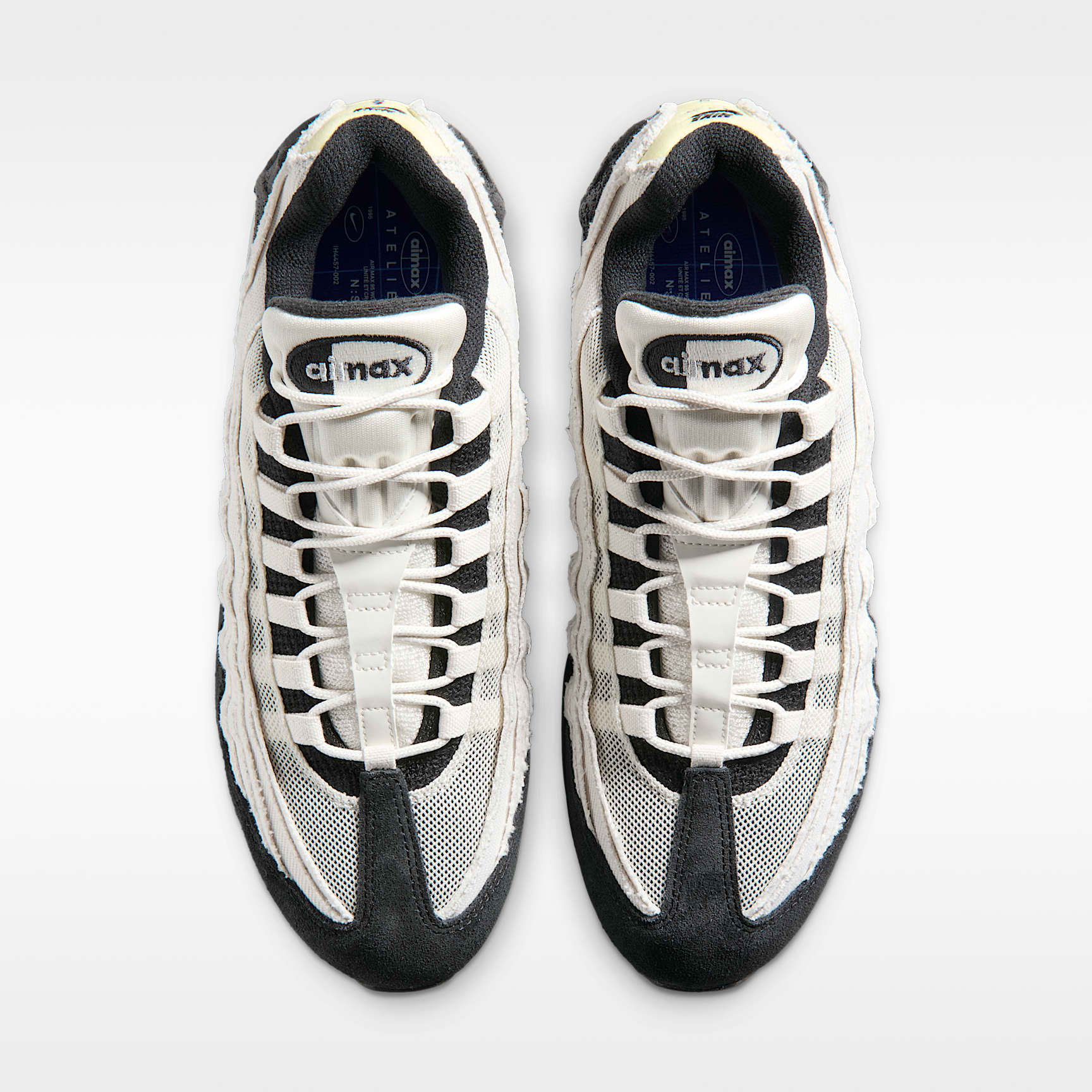 Nike Air Max 95 Big Bubble "Atelier" Schuh (Herren) – Schwarz/Phantom/Light Smoke Grey/Schwarz