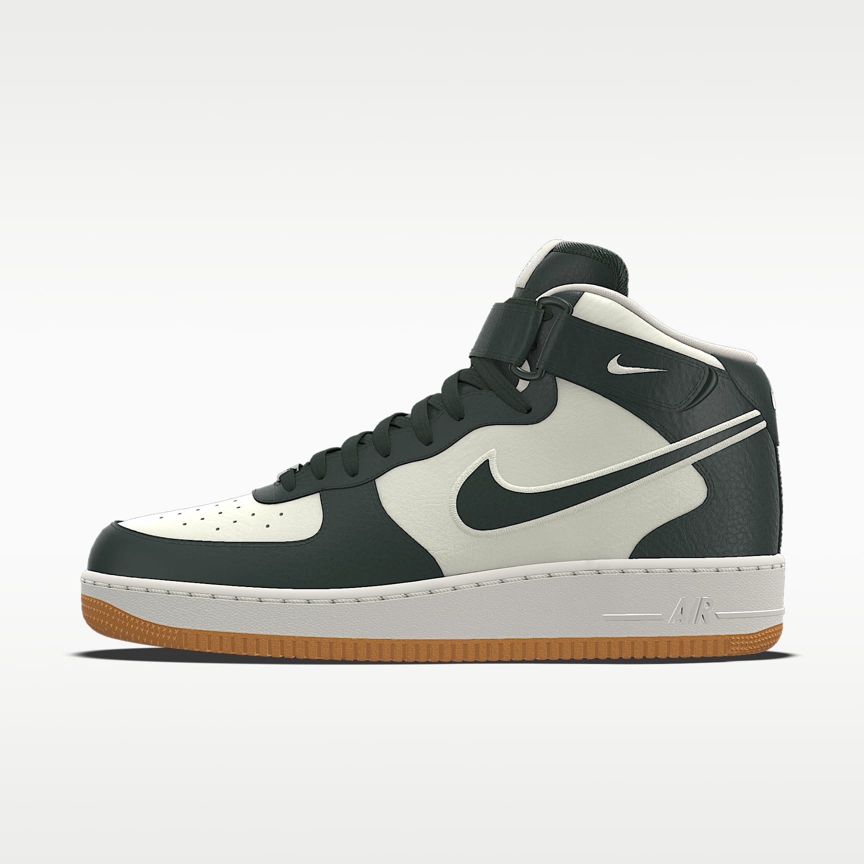 Nike Air Force 1 Mid By You personalisierbarer Herrenschuh – Multi-Color/Multi-Color/Multi-Color [6127807627]