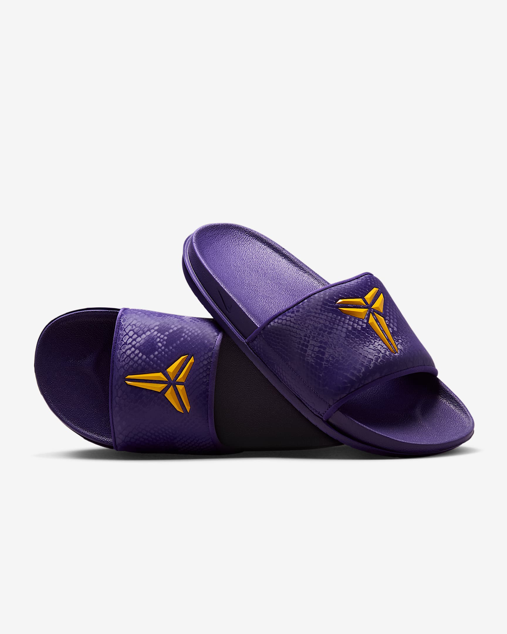 Kobe Offcourt Herren-Slides – Court Purple/University Gold
