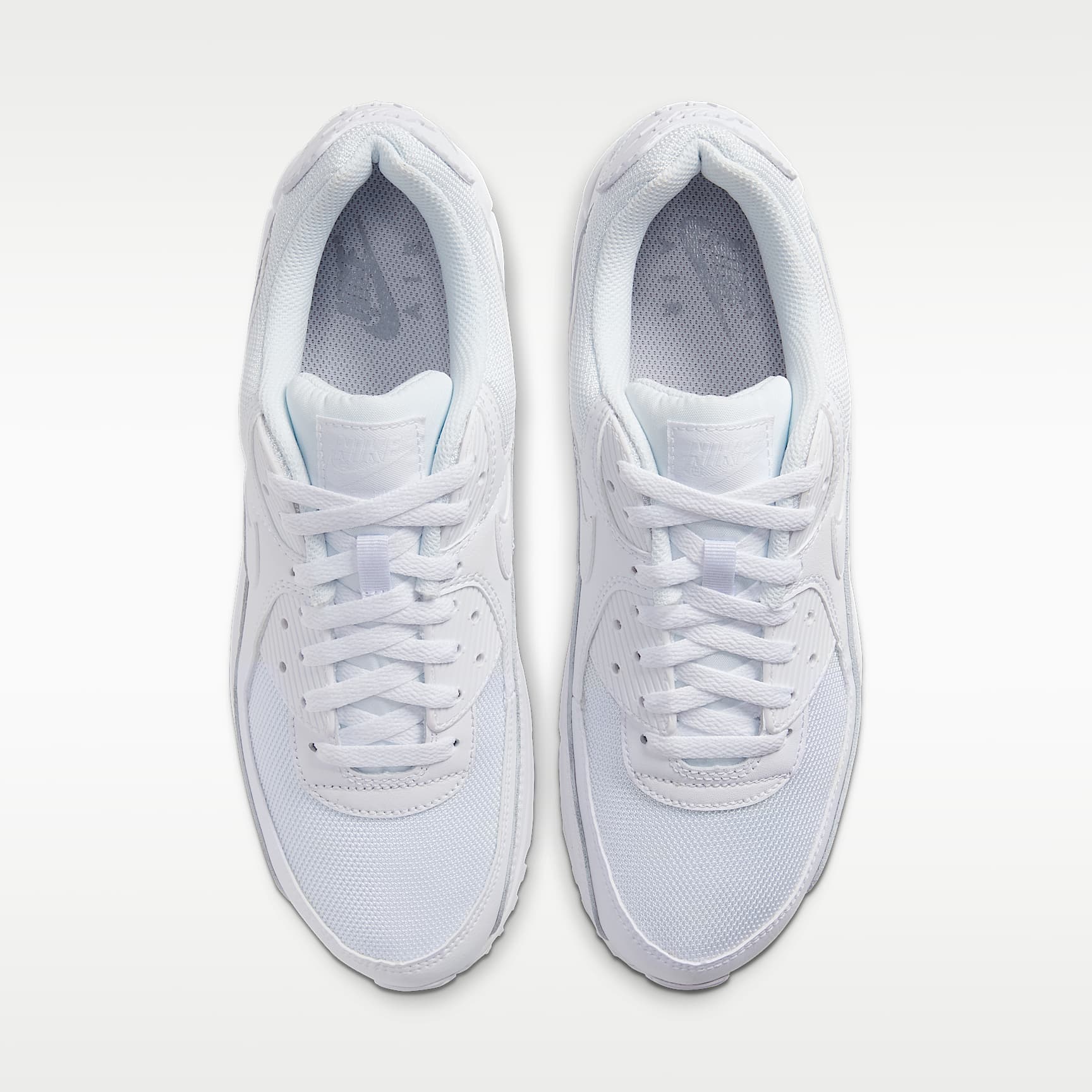 Nike Air Max 90 Herrenschuh – Weiß/Weiß/Wolf Grey/Weiß