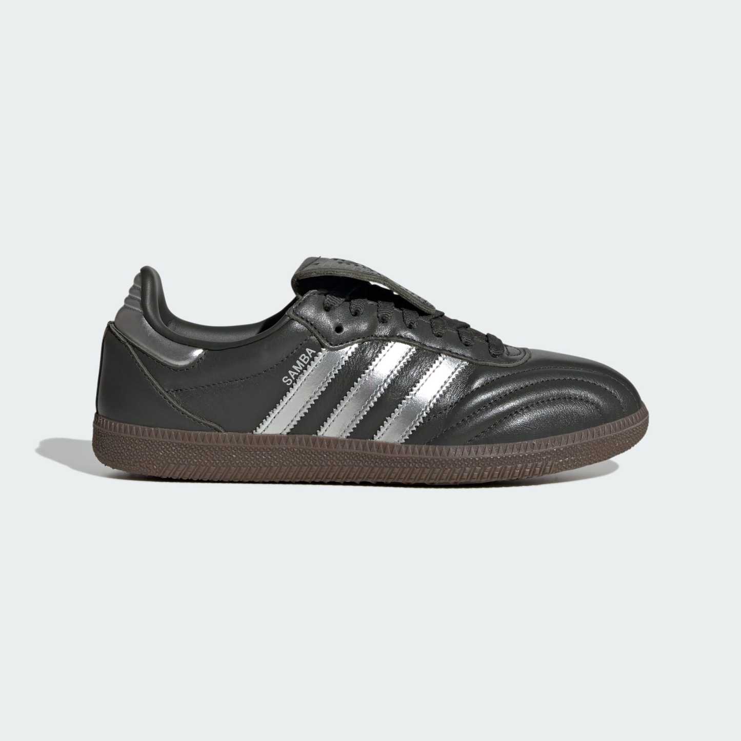 Samba LT Schuh – Legend Earth / Silver Metallic / Gum – JP6144