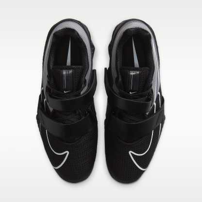 Nike Romaleos 4 Schuhe fürs Gewichtheben – Schwarz/Schwarz/Weiß