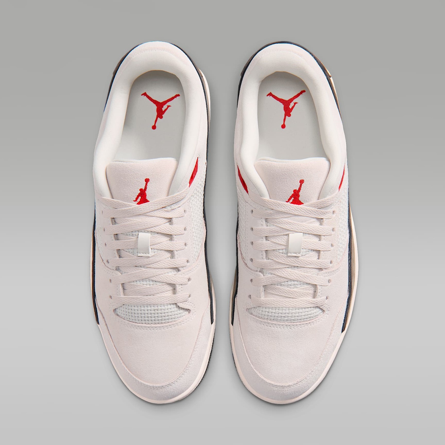 Jordan Flight Court Schuh (Herren) – Phantom/Palomino/Schwarz/University Red