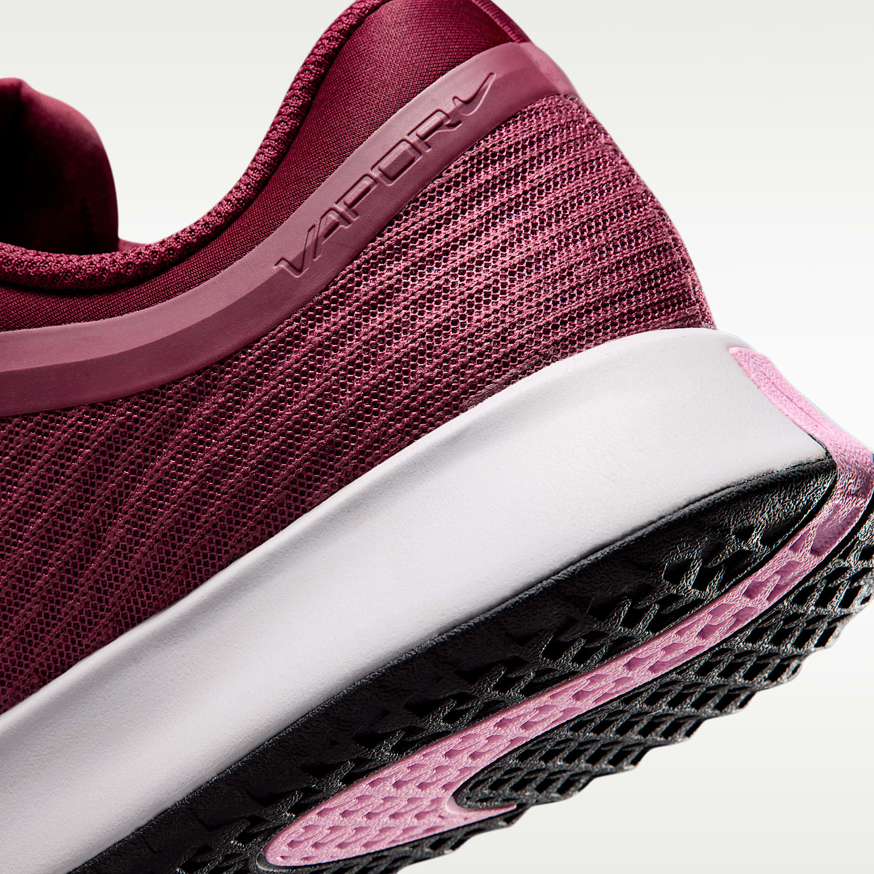 Nike Vapor Pro 3 Tennisschuh für Hartplätze (Damen) – Pink Smoke/Vast Grey/Schwarz/Weiß