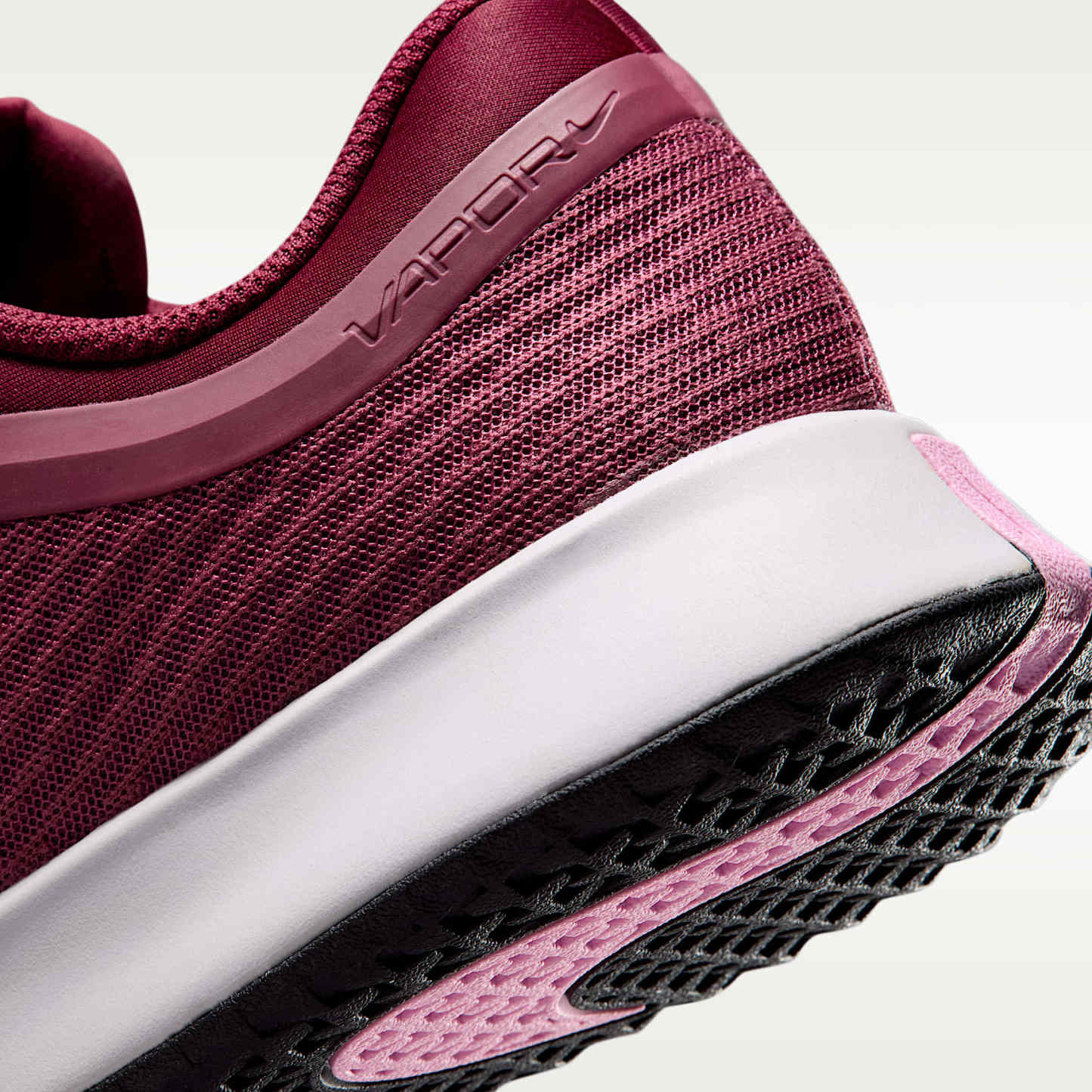 Nike Vapor Pro 3 Tennisschuh für Hartplätze (Damen) – Pink Smoke/Vast Grey/Schwarz/Weiß
