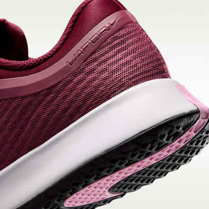 Nike Vapor Pro 3 Tennisschuh für Hartplätze (Damen) – Pink Smoke/Vast Grey/Schwarz/Weiß