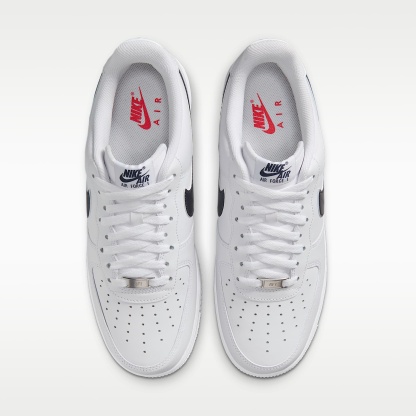 Nike Air Force 1 '07 LV8 „USA“ Schuhe (Herren) – Weiß/University Red/University Red/Midnight Navy