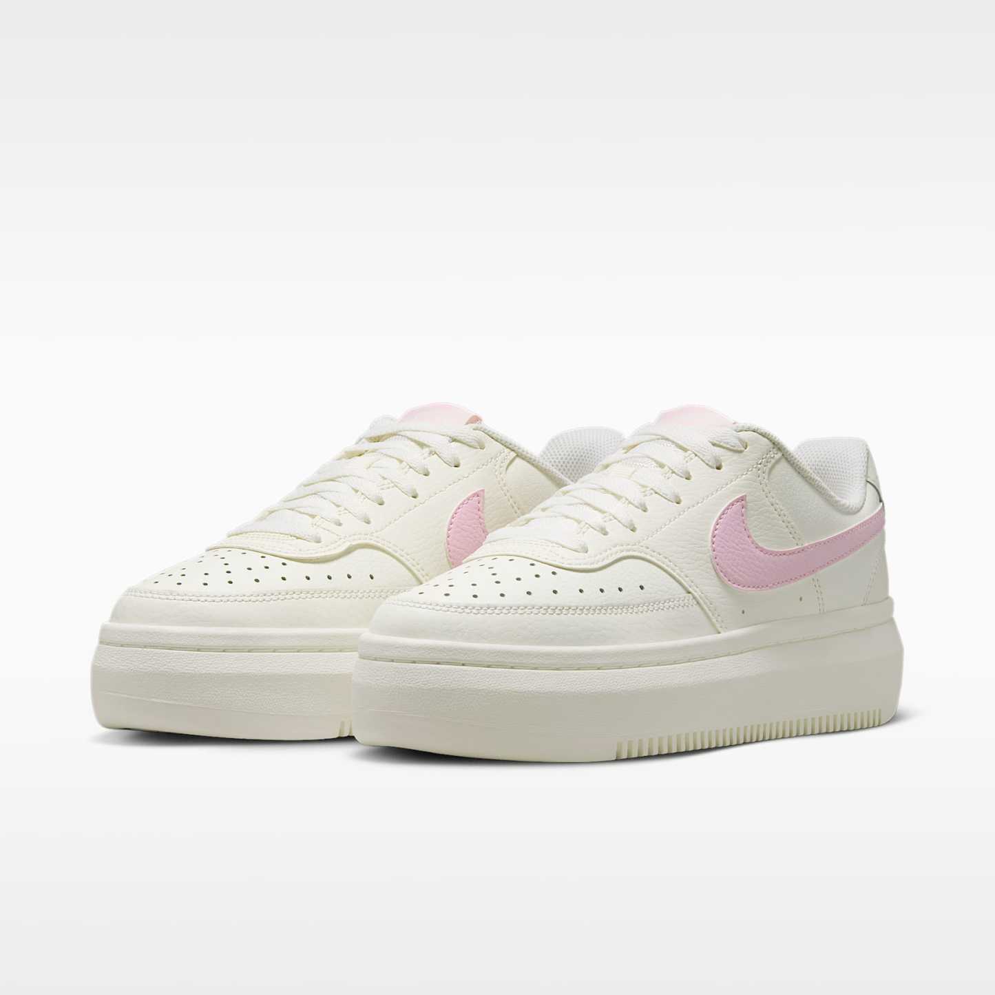 Nike Court Vision Alta Schuh (Damen) – Sail/Pink Foam
