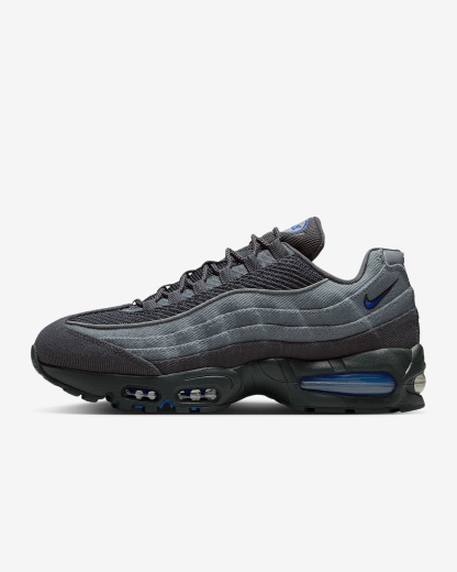 Nike Air Max 95 Big Bubble Schuh (Herren) – Smoke Grey/Anthracite/Schwarz/Racer Blue