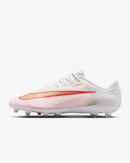 Nike Mercurial Superfly 11 Pro Low-Top-Fußballschuh für Kunstrasen – Weiß/Bright Crimson/Blur