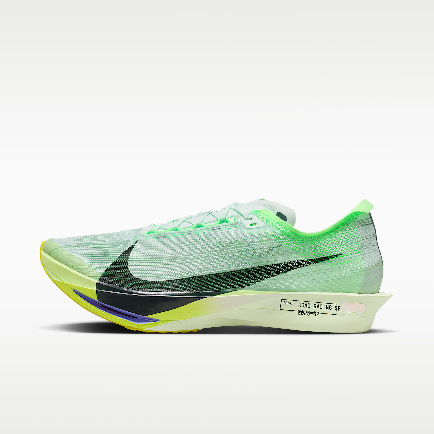 Nike Streakfly 2 Straßenlaufschuh für Wettkämpfe – Barely Green/Volt Ice/Sapphire/Black Spruce