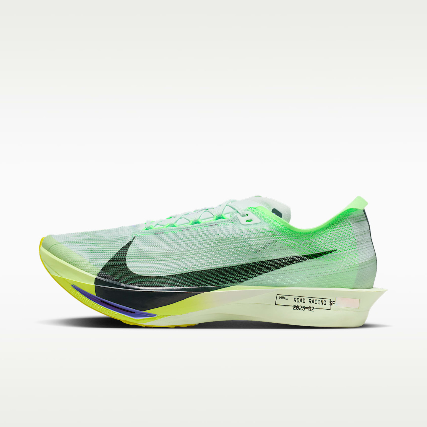 Nike Streakfly 2 Straßenlaufschuh für Wettkämpfe – Barely Green/Volt Ice/Sapphire/Black Spruce