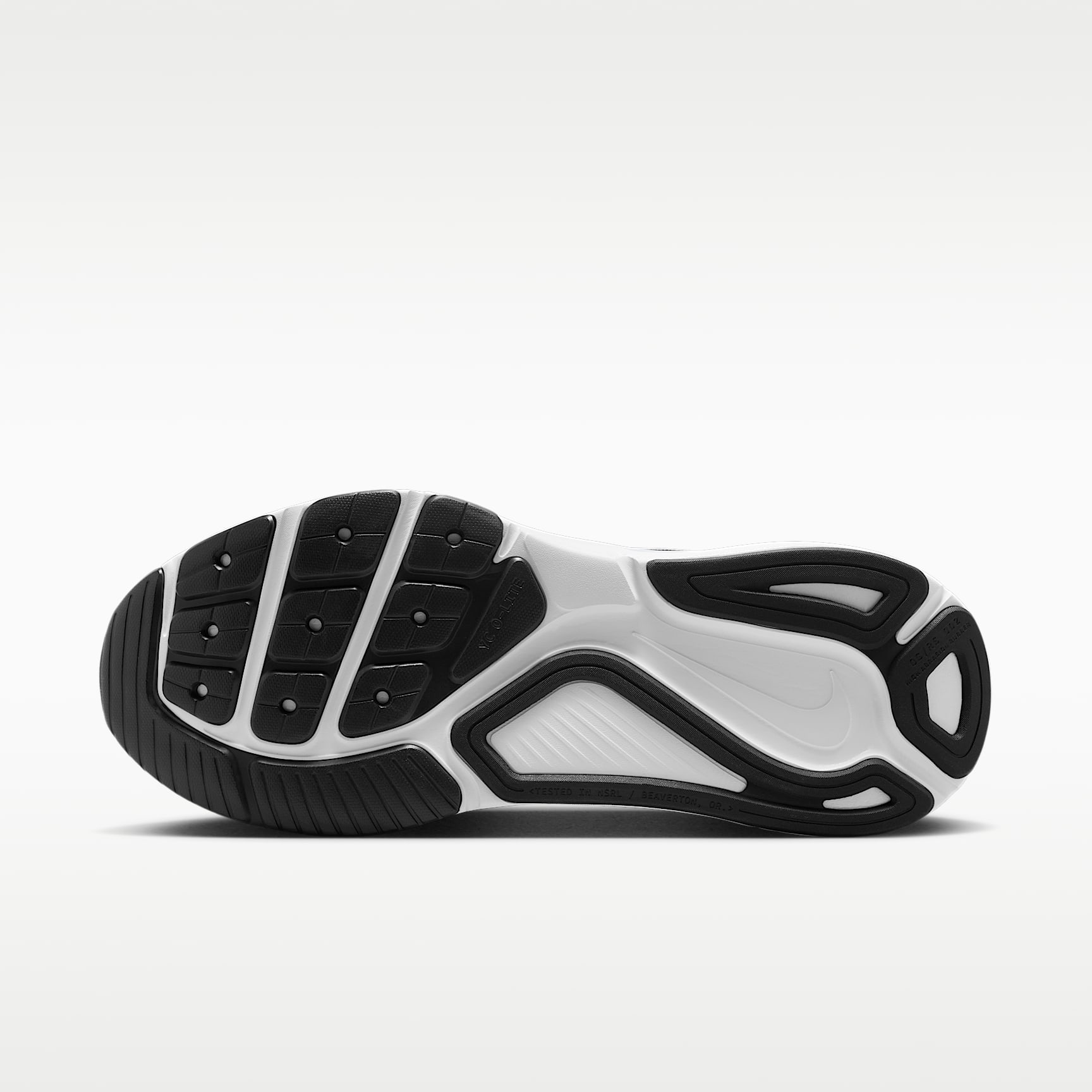 Nike Structure 26 Straßenlaufschuh (Herren) – Schwarz/Cool Grey/Metallic Silver/Weiß