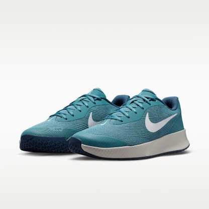 Nike Vapor Lite 3 Tennisschuh für Hartplätze (Herren) – Smokey Blue/Light Bone/New Slate/Weiß