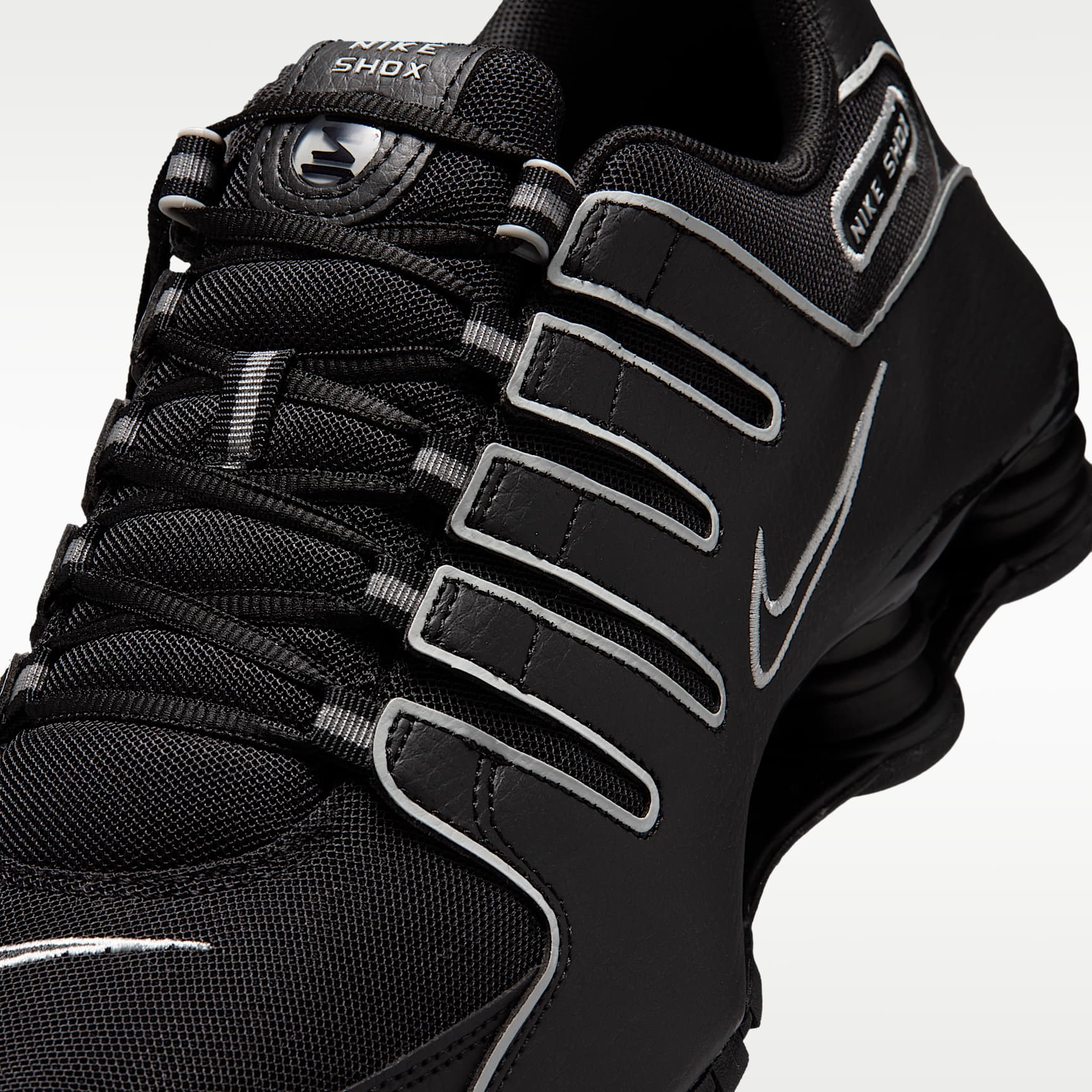 Nike Shox NZ Schuhe (Herren) – Schwarz/Light Smoke Grey/Schwarz