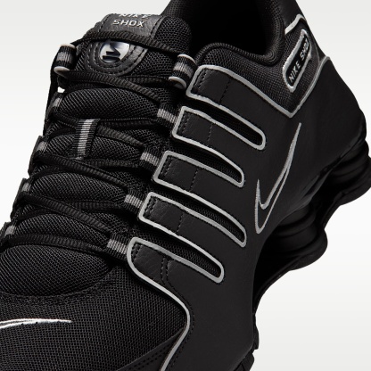 Nike Shox NZ Schuhe (Herren) – Schwarz/Light Smoke Grey/Schwarz