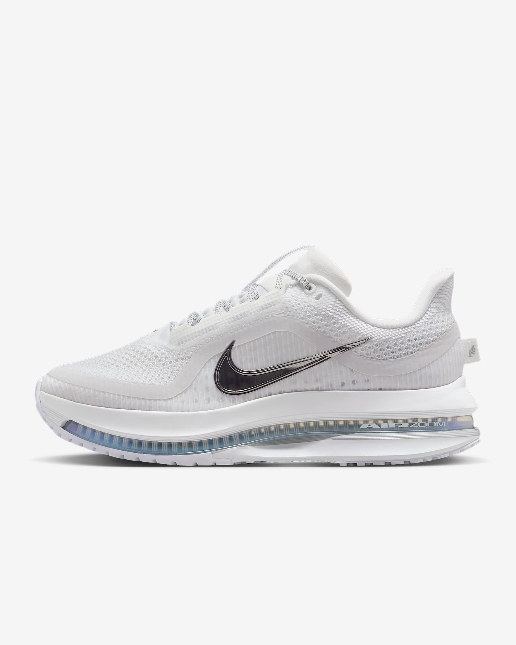 Nike Pegasus Premium Straßenlaufschuh (Damen) – Weiß/Metallic Silver/Metallic Silver