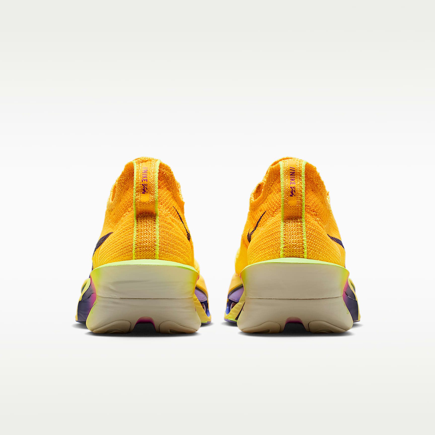 Nike Alphafly 3 Damen-Straßenlaufschuh für Wettkämpfe – Laser Orange/Citron Pulse/Volt Ice/Indigo Burst