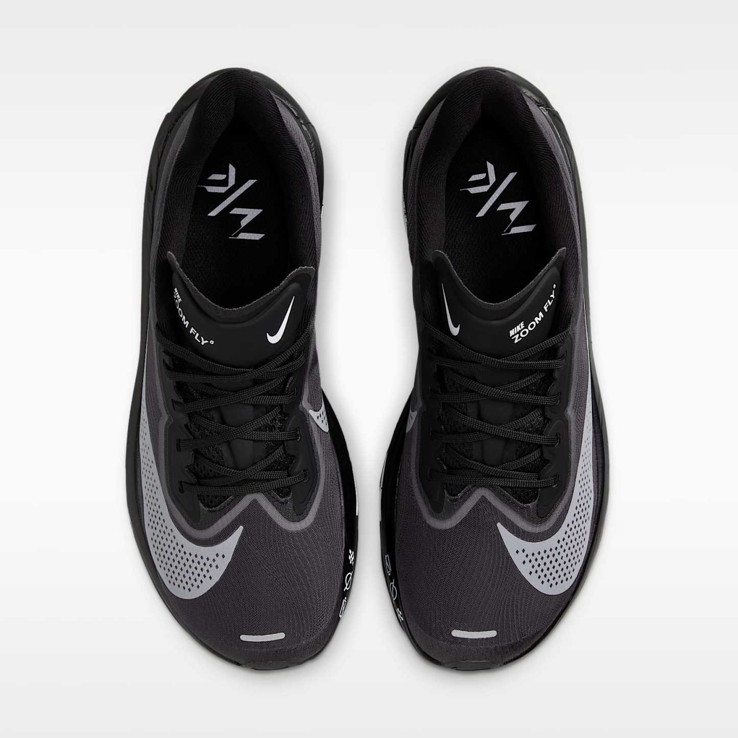 Nike Zoom Fly 6 Straßenlaufschuh für Wettkämpfe (Damen) – Schwarz/Light Smoke Grey/Weiß