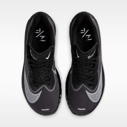 Nike Zoom Fly 6 Straßenlaufschuh für Wettkämpfe (Damen) – Schwarz/Light Smoke Grey/Weiß