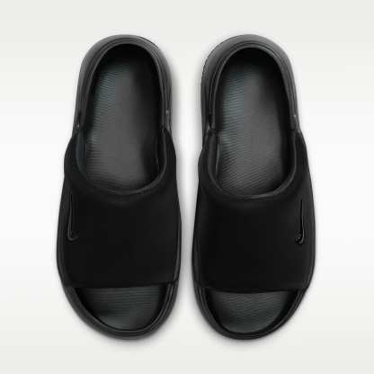 Nike Calm Elevation Slides (Damen) – Schwarz/Schwarz