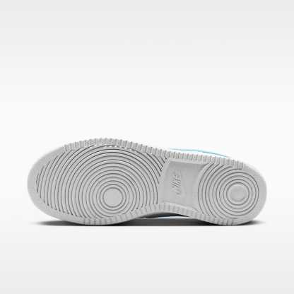Nike Court Vision Low Schuh (Damen) – Weiß/Hydrogen Blue